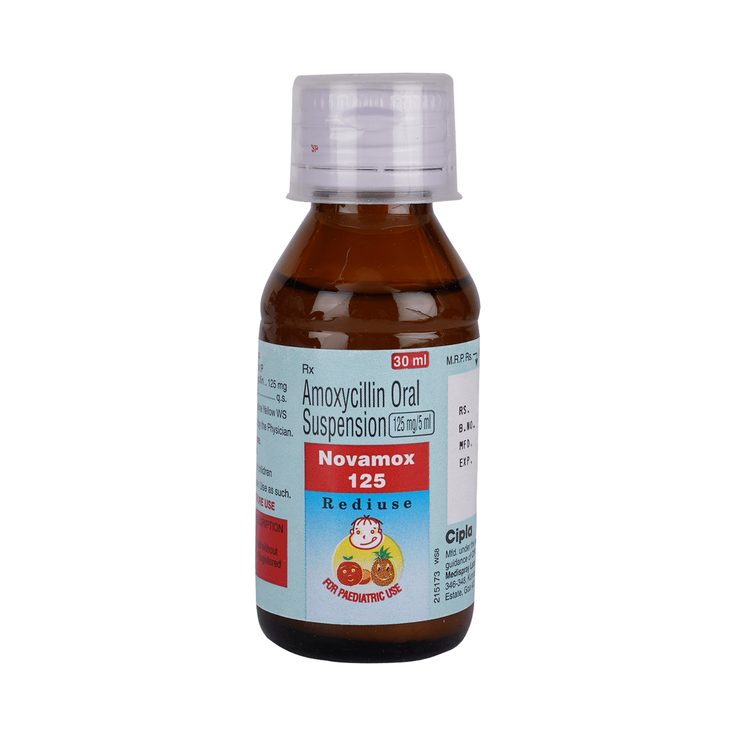 Novamox 125 Rediuse Oral Suspension - Image 5