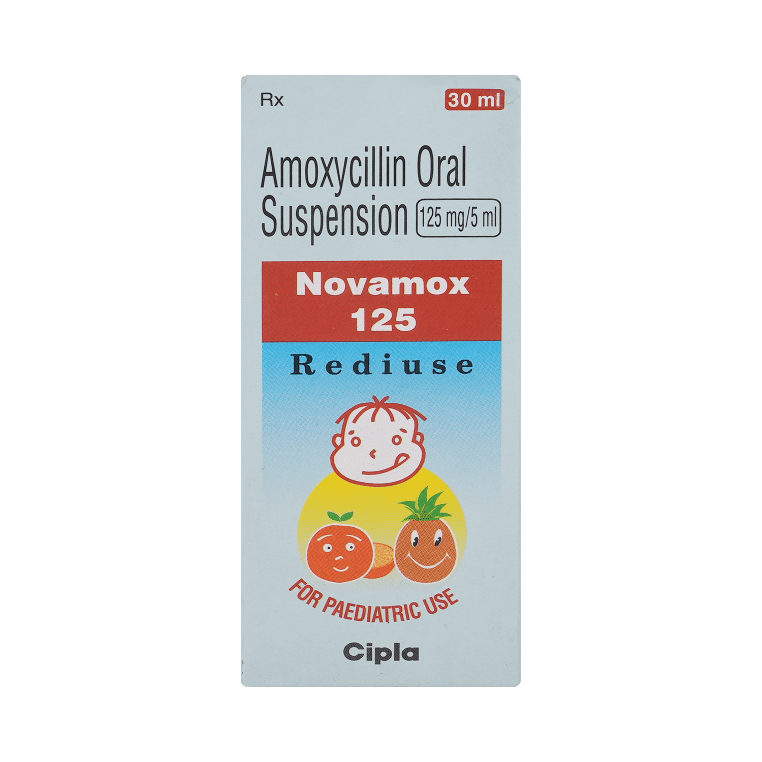 Novamox 125 Rediuse Oral Suspension - Image 2