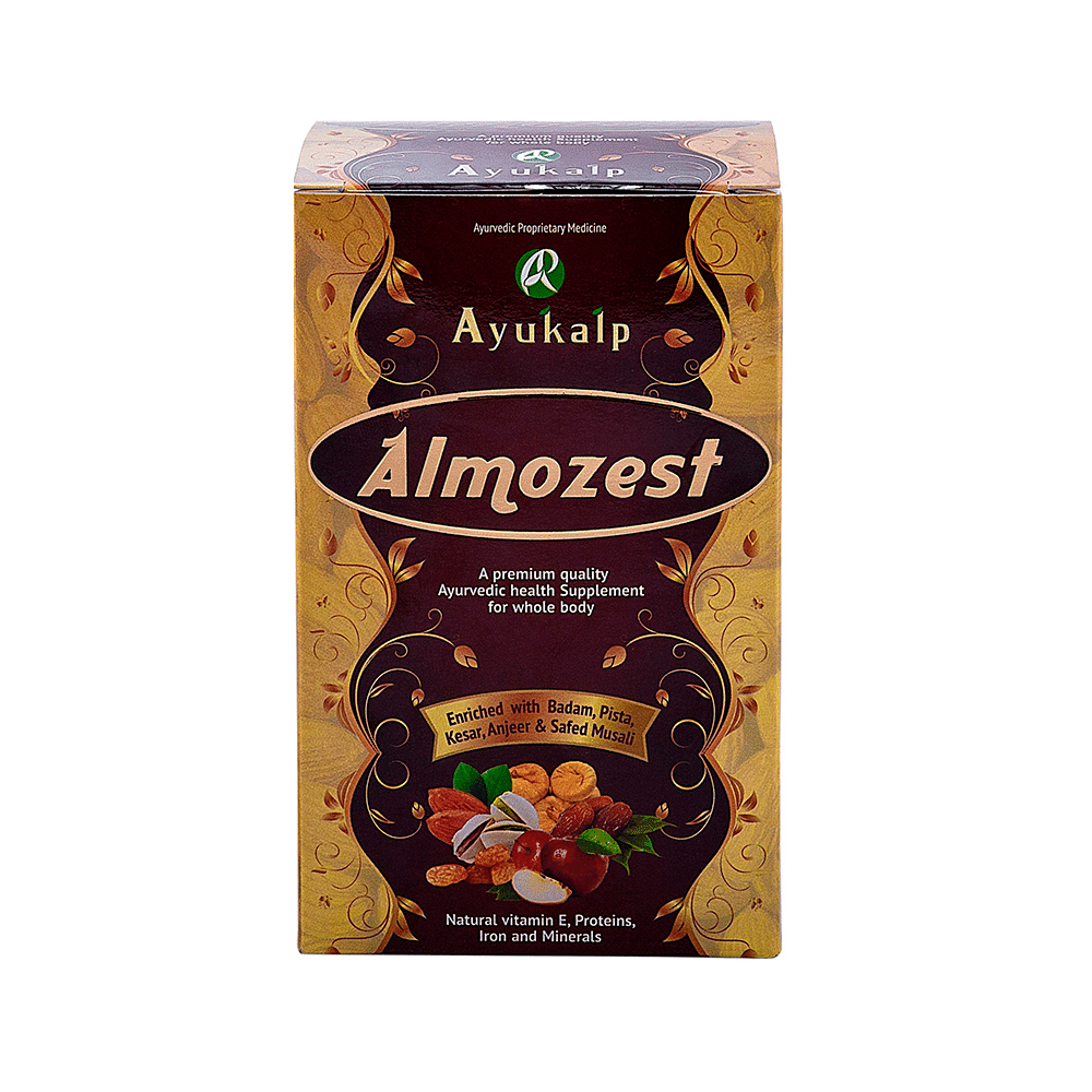 Ayukalp Almozest- A Premium Quality Ayurvedic Health Supplement for Whole Body - Image 1