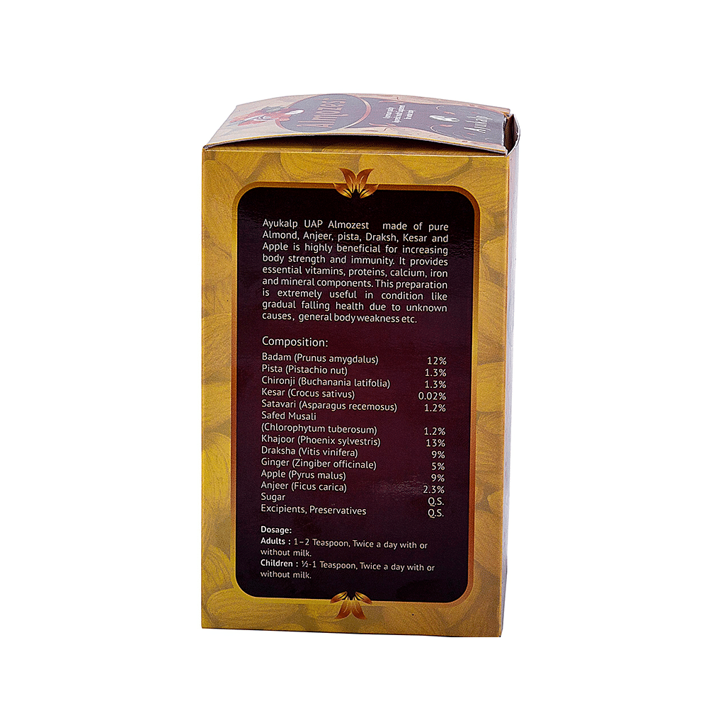 Ayukalp Almozest- A Premium Quality Ayurvedic Health Supplement for Whole Body - Image 3