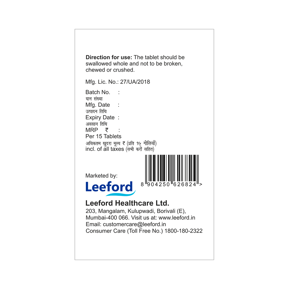 Dapzigard VD 10mg/100mg Tablet SR - Image 2