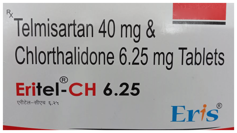 Eritel-CH 40/6.25 Tablet