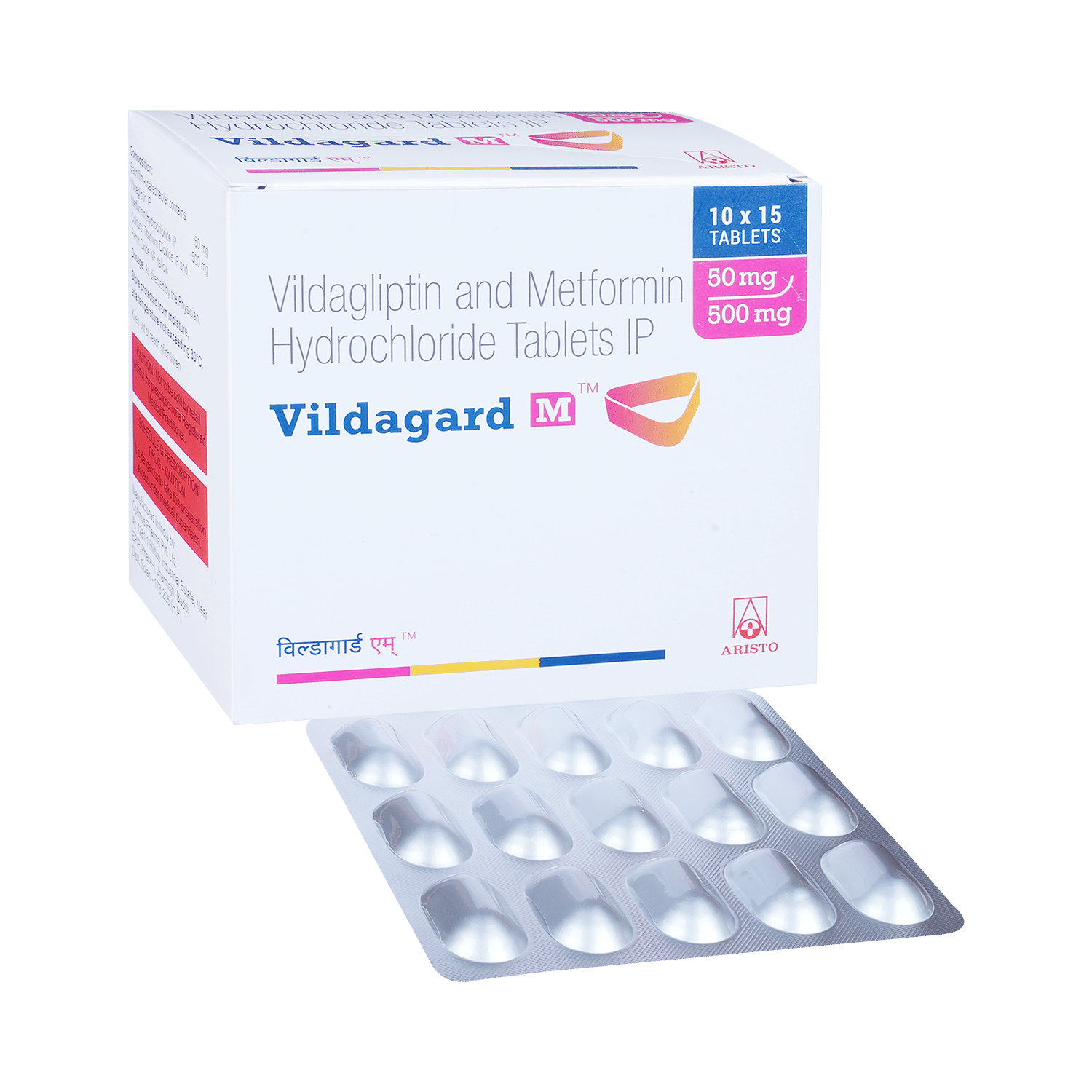 Vildagard M 500mg/50mg Tablet - Image 1