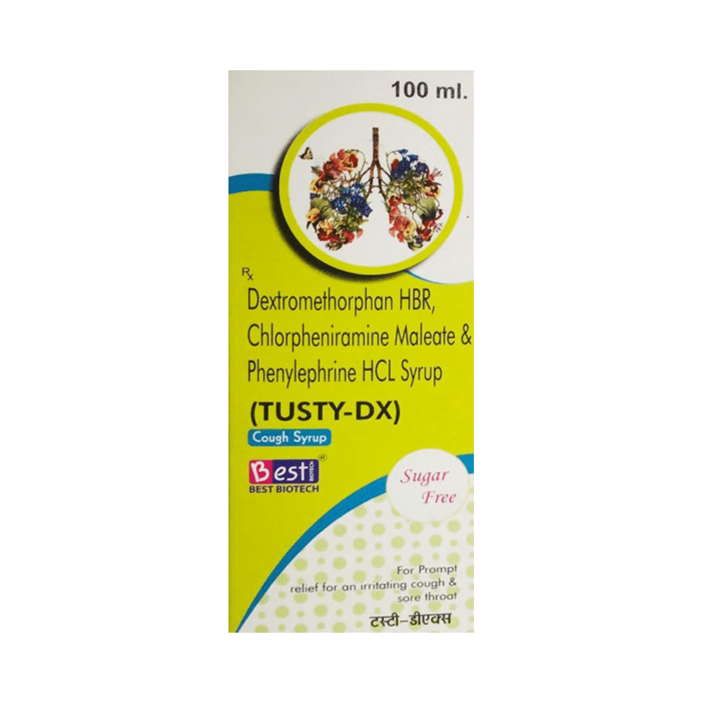 Tusty-DX Syrup Sugar Free - Image 1