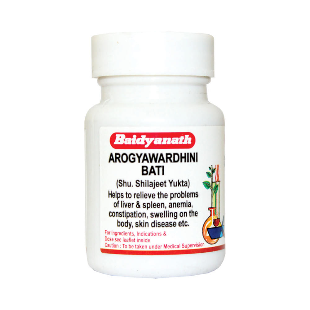Baidyanath (Nagpur) Arogyavardhini Bati Tablet - Image 1
