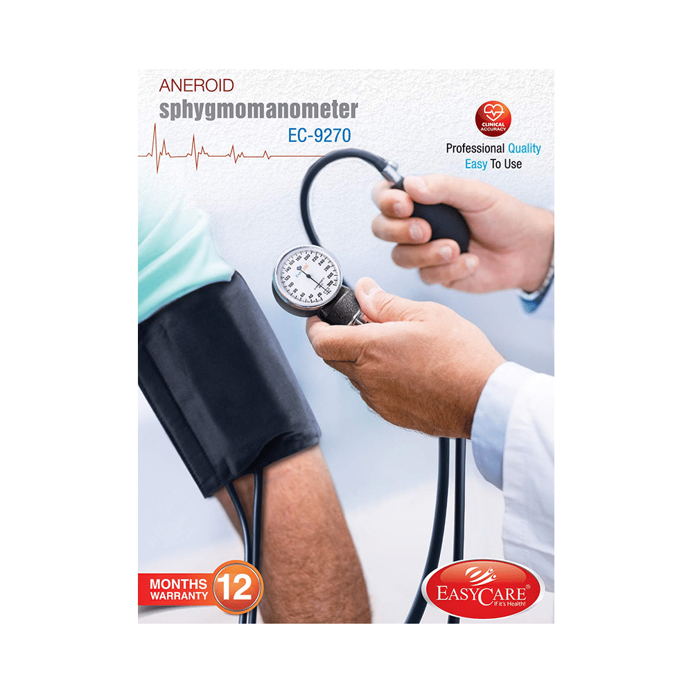 EASYCARE German Tech EC9270 Aneroid Sphygmomanometer Black - Image 3