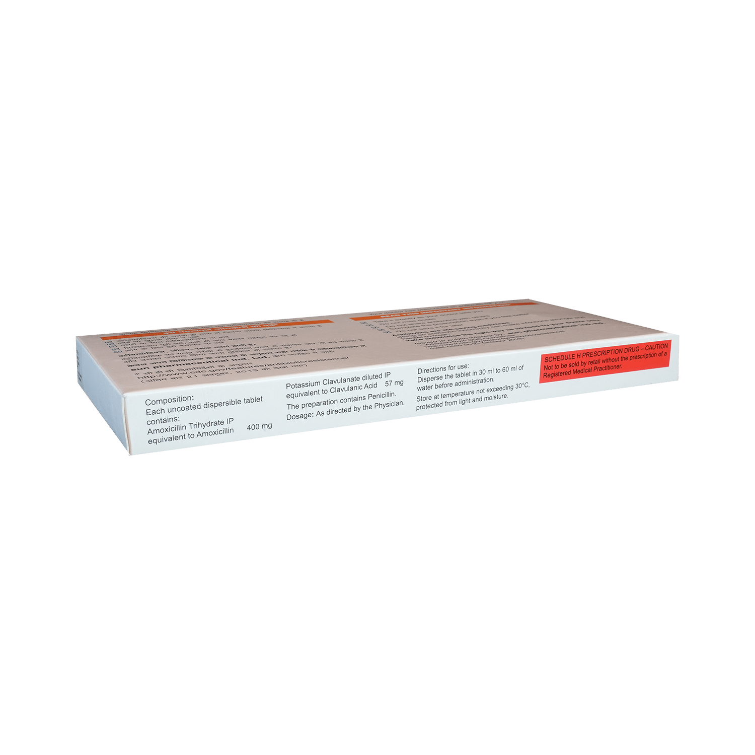 Mox CV 400mg/57mg Tablet DT - Image 4