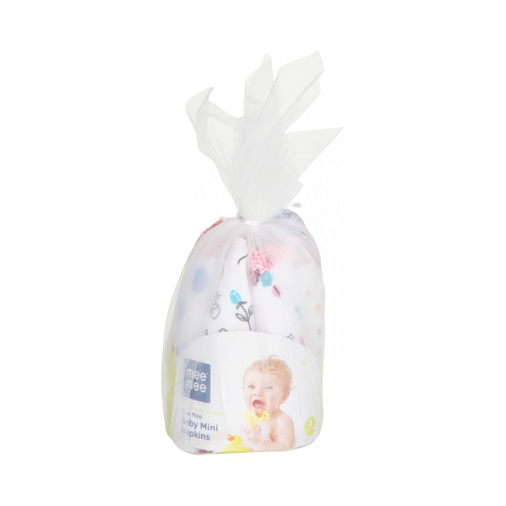 Mee Mee Baby Mini Napkins Assorted - Image 1