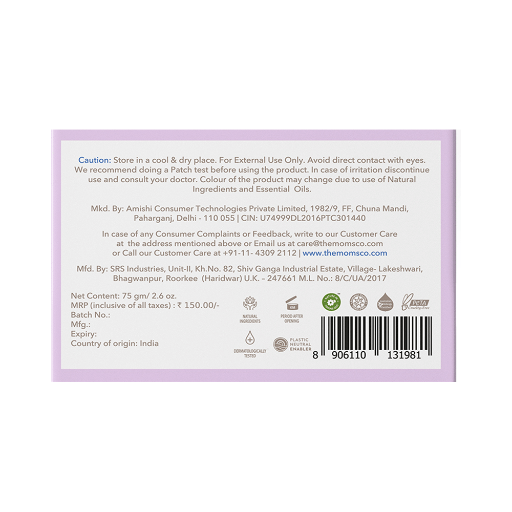 The Moms Co. Natural Baby Soap (75gm Each) - Image 2