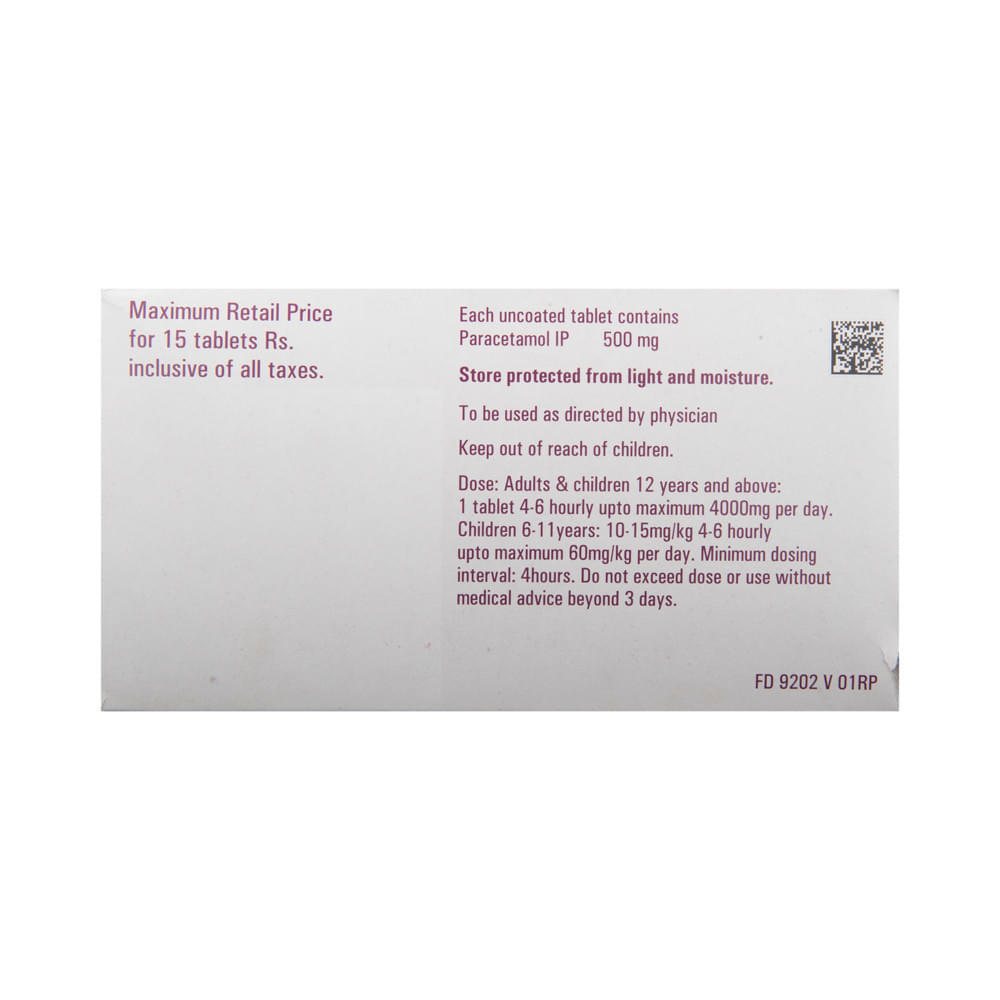 Calpol 500mg Tablet - Image 3