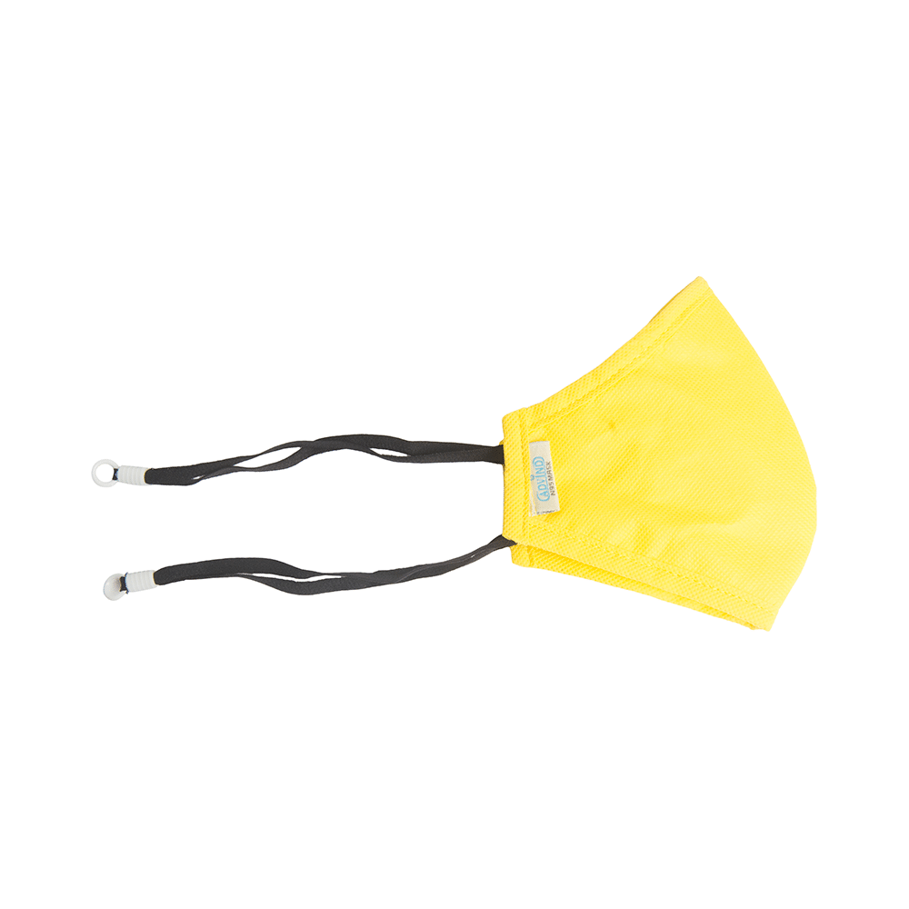 Advind Healthcare Smog Guard N95 Kids Mask with One Valve Small 6-10 Years Yellow - Image 5