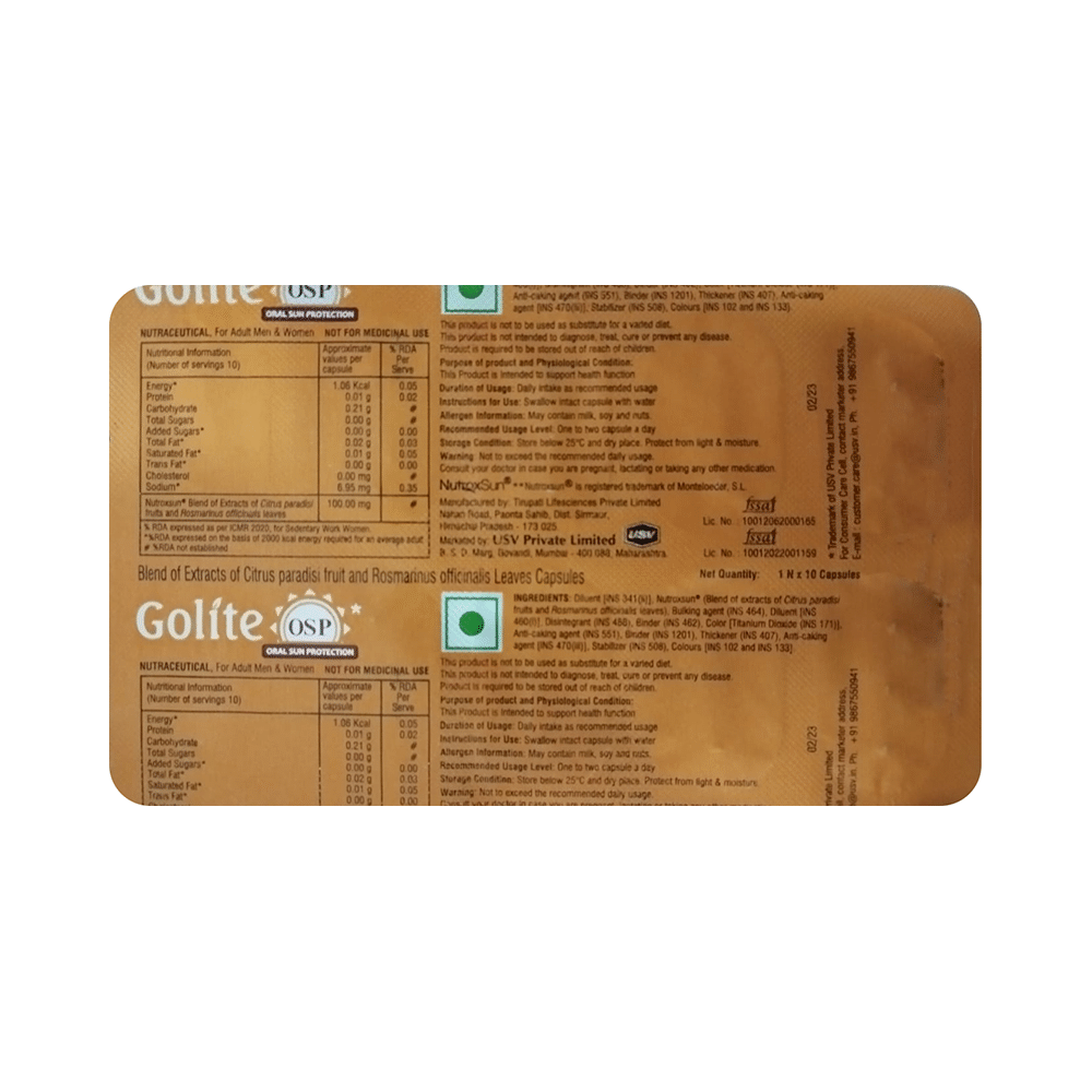 Golite OSP Capsule - Image 2