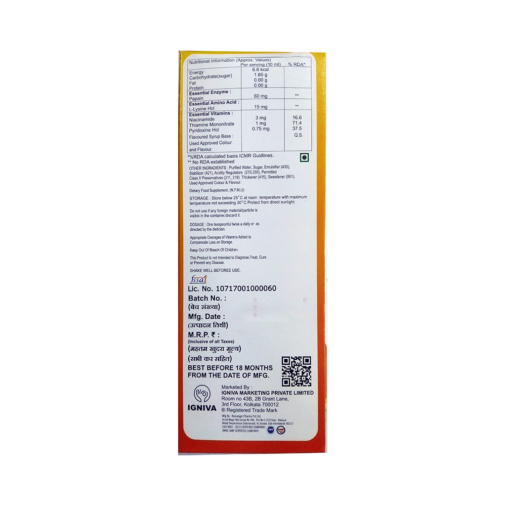 Digestozyme Plus Syrup - Image 2