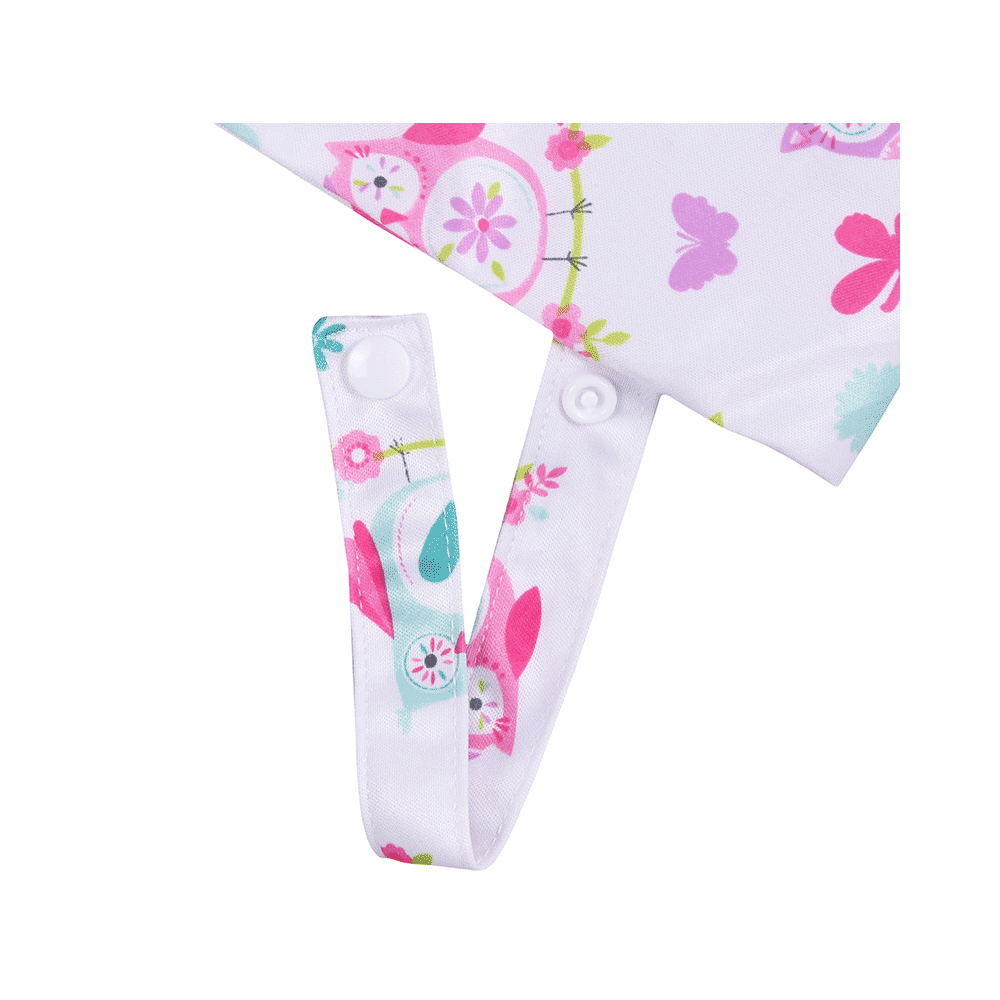 Polka Tots Wet Cloth Pouch Bag Owl Bird Design 30 X 40 cm - Image 4