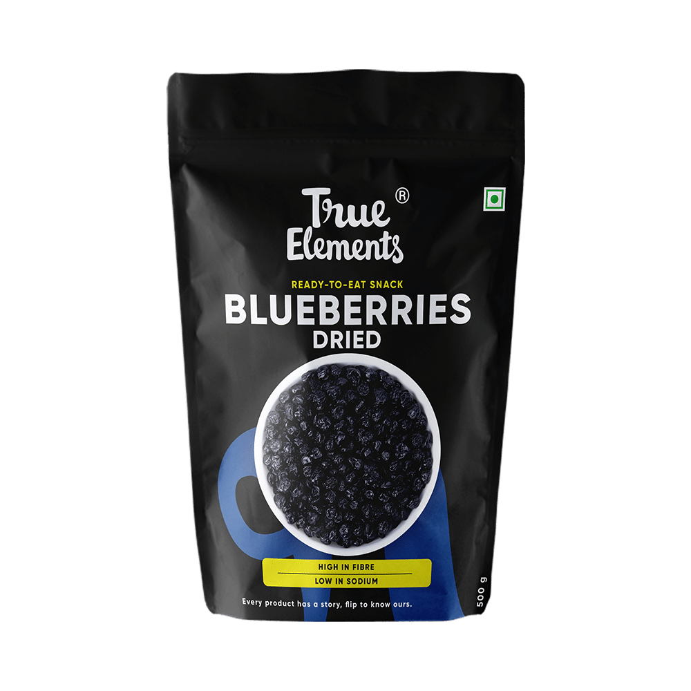 True Elements Dried Blueberries for Healthy Heart and Antioxidant Support - Image 1