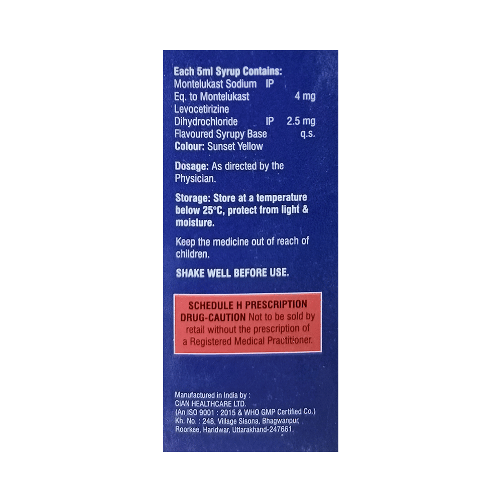Alerzest M Kid Syrup Orange - Image 2