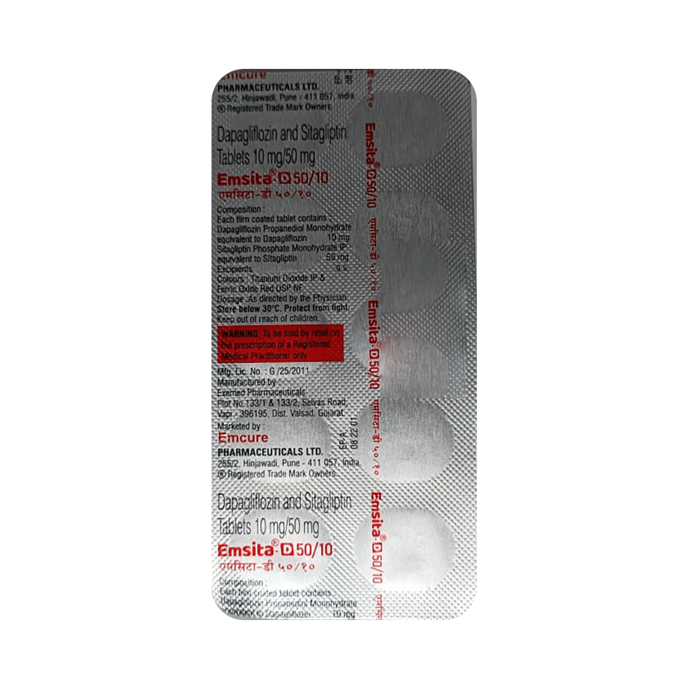 Emsita-D 50/10 Tablet - Image 4