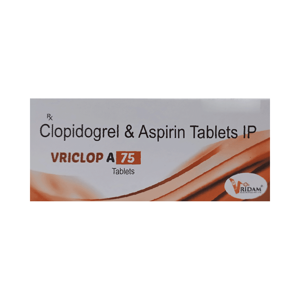 Vriclop A 75 Tablet - Image 1