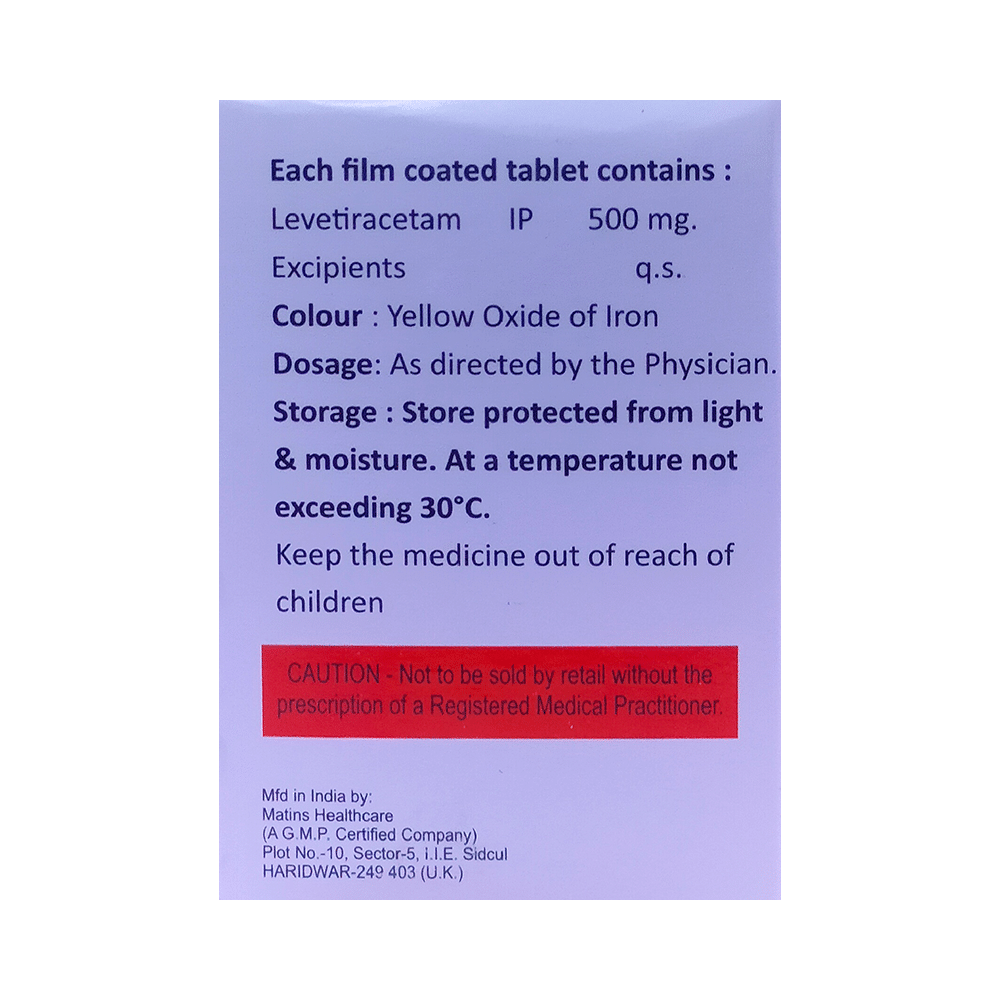 Tamlev 500 Tablet - Image 2