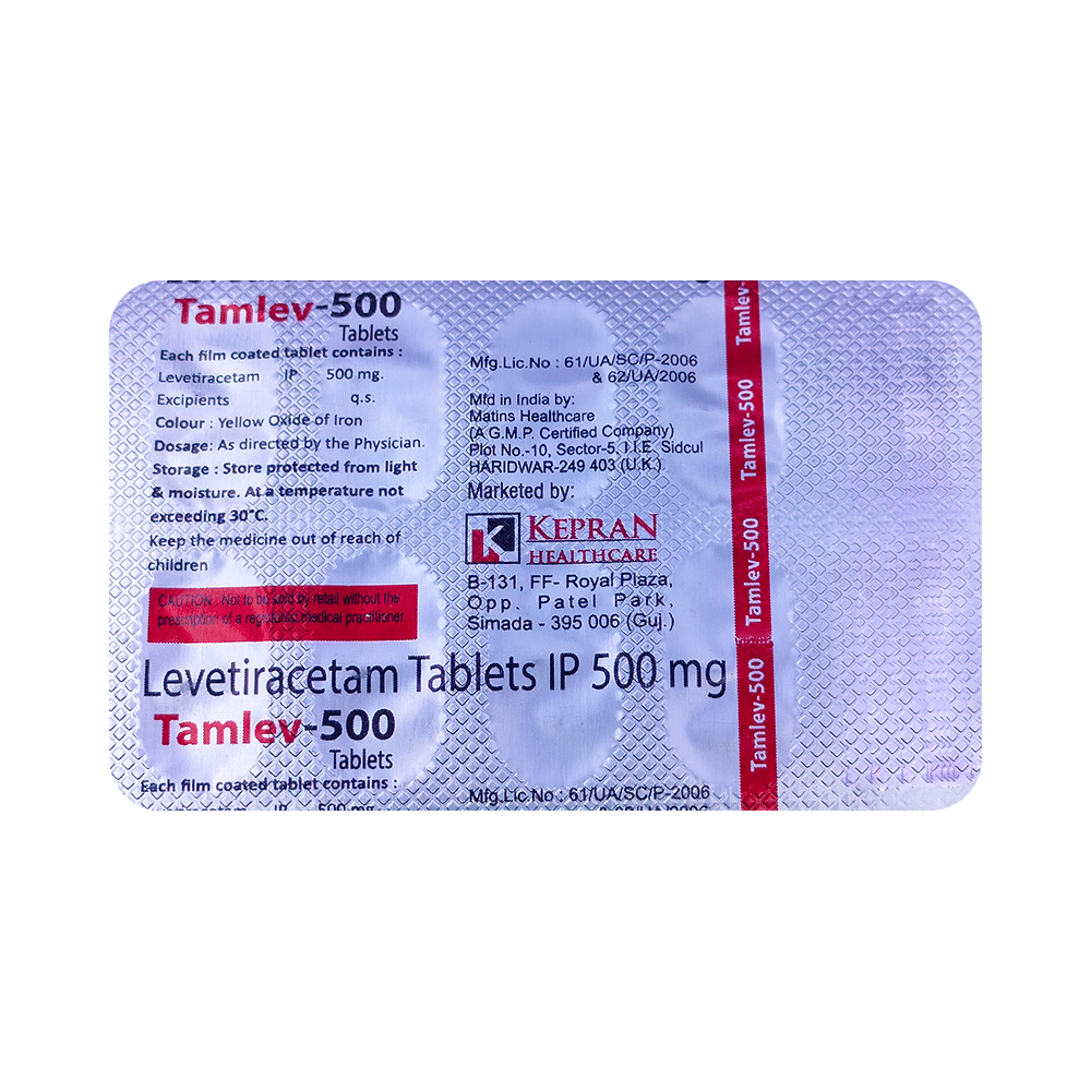 Tamlev 500 Tablet - Image 3