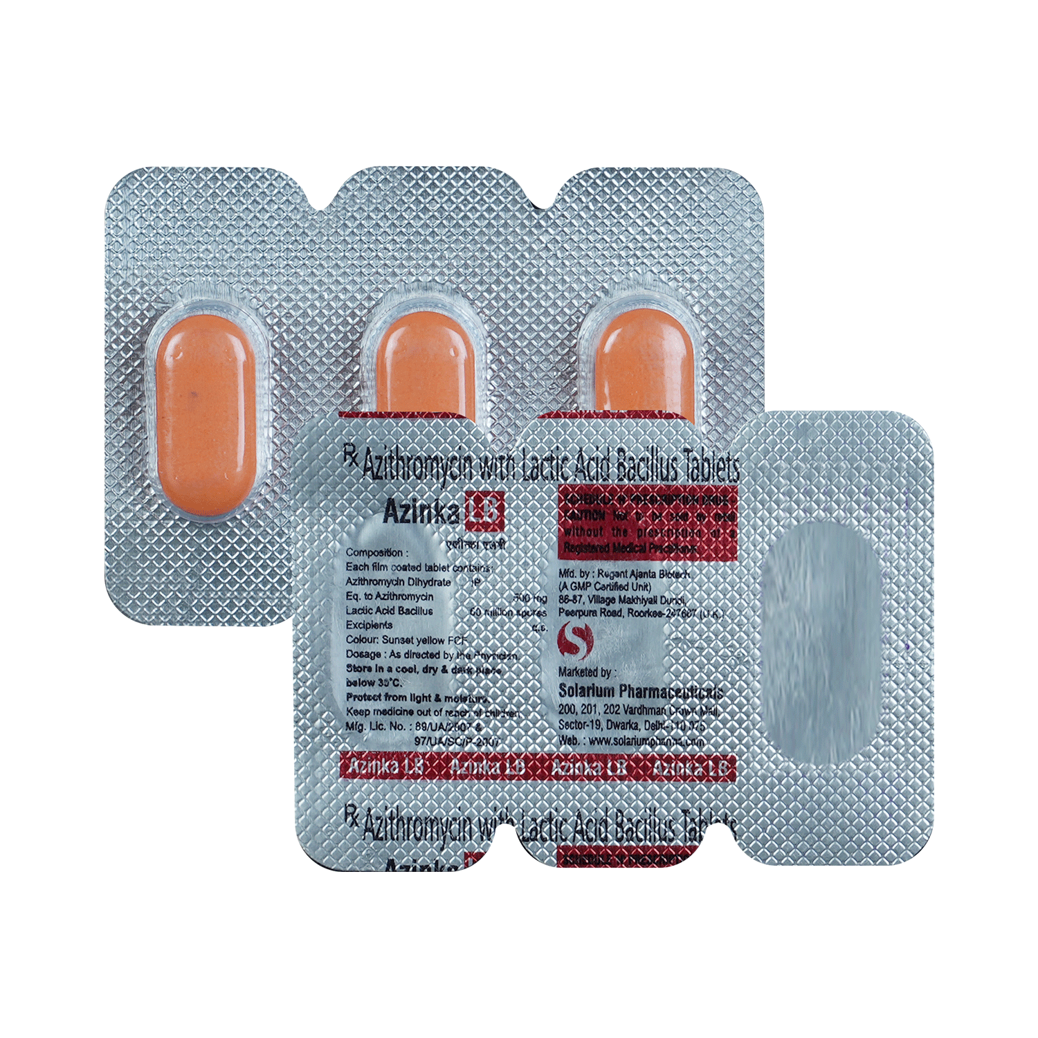 Azinka LB 500mg Tablet - Image 1