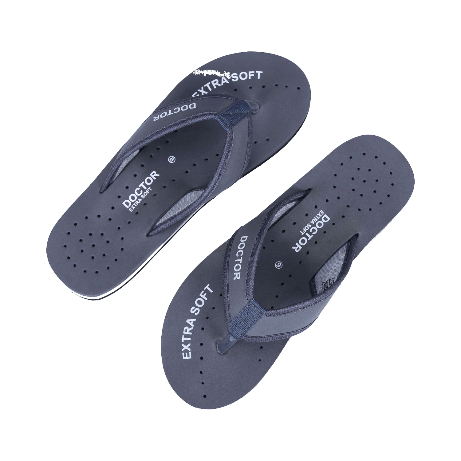 Doctor Extra Soft D 22 Diabetic Pregnancy Non Slip Lightweight Comfortable Slippers for Women Grey 8 - Image 6
