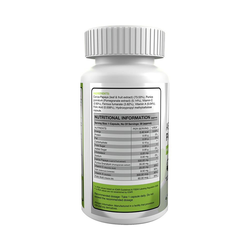 Genetic Nutrition Absolute Papaya Extract Capsule - Image 3