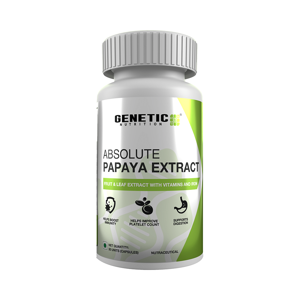 Genetic Nutrition Absolute Papaya Extract Capsule