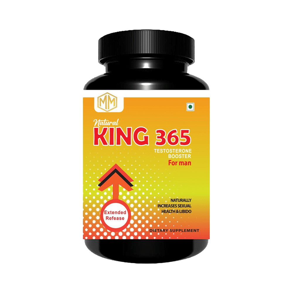 Double MM Natural King 365 Testosterone Booster for Man Tablet
