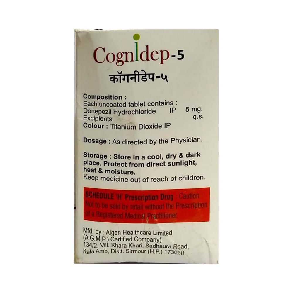 Cognidep 5mg Tablet - Image 2