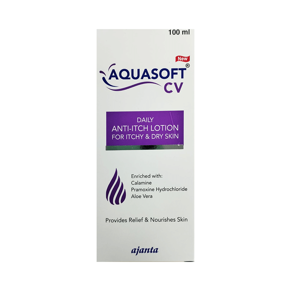 New Aquasoft CV Daily Anti-Itch Lotion for Itchy & Dry Skin - Image 1