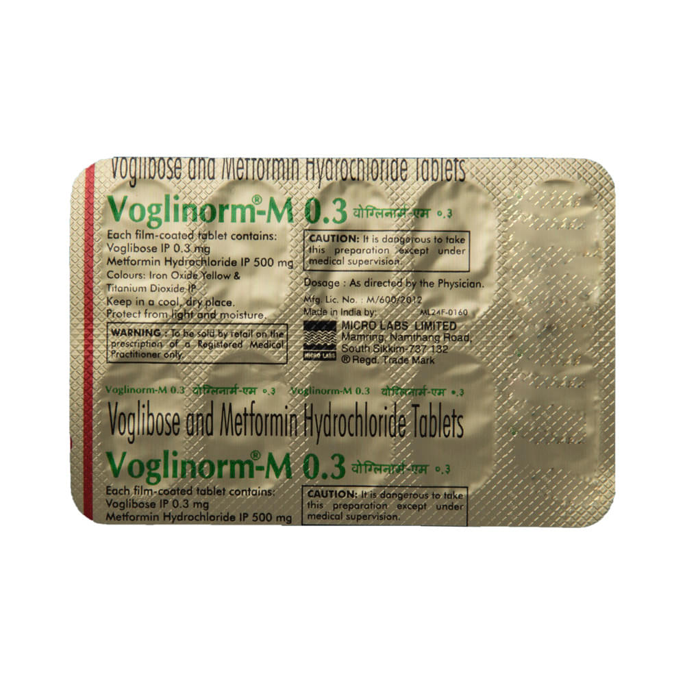 Voglinorm-M 0.3 Tablet - Image 5