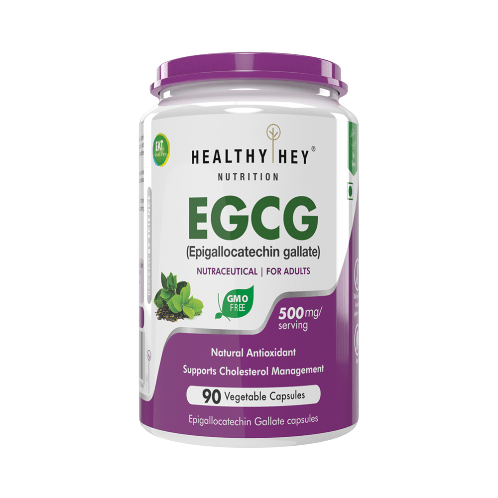 HealthyHey Nutrition EGCG (Epigallocatechin Gallate) Vegetable Capsule - Image 1
