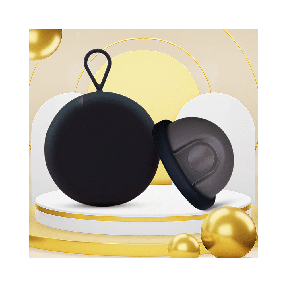 MYKI Silicon Menstrual Disc with Clutch Black Medium - Image 7