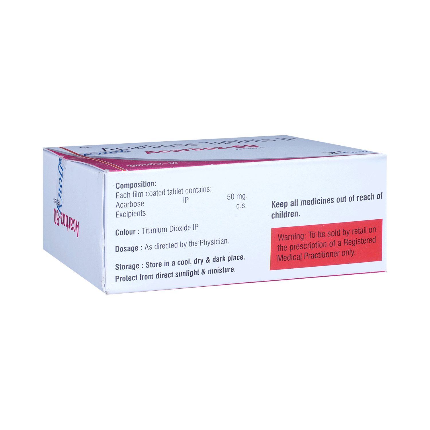 Acarboz 50mg Tablet - Image 3