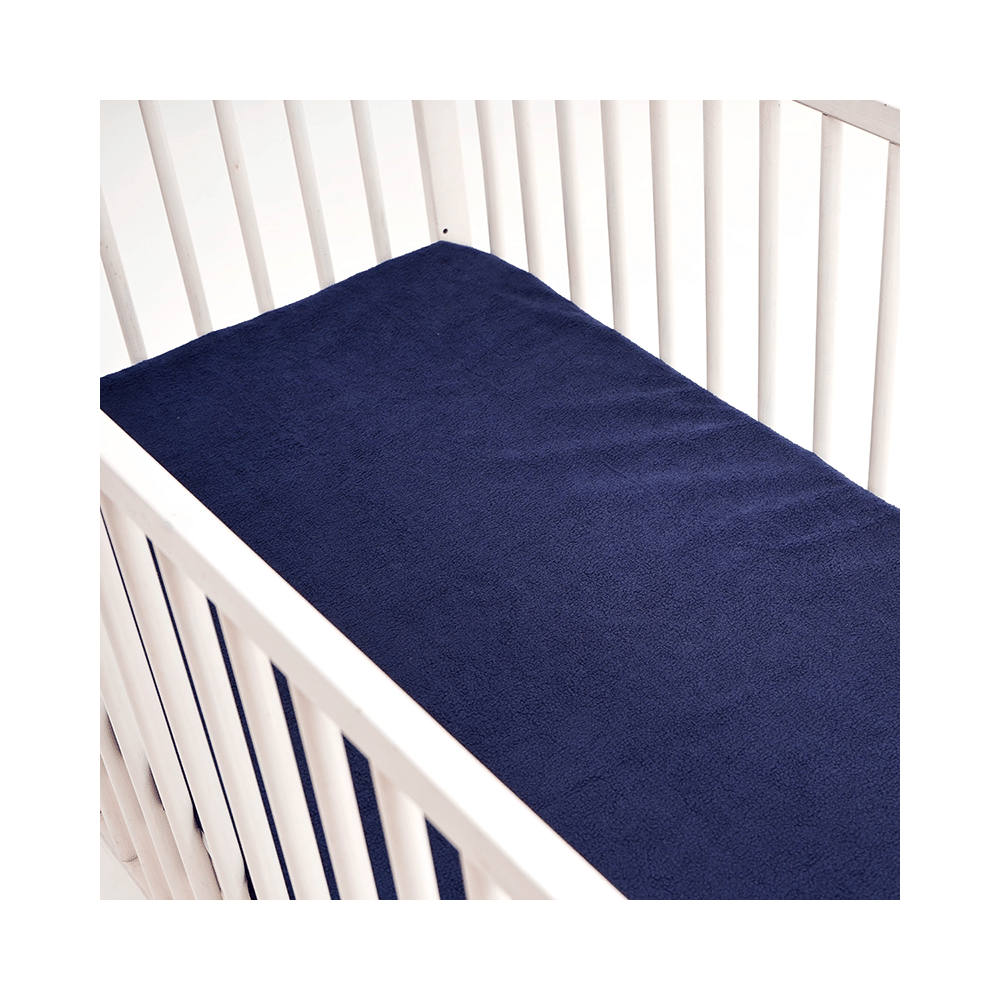 Tidy Sleep Water Proof & Washable Baby Care Dry Sheet & Bed Protector XL Navy Blue - Image 2