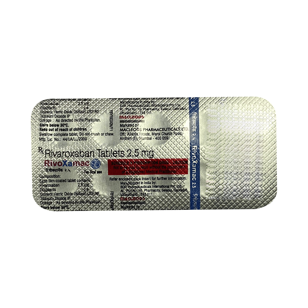 Rivoxamac 2.5mg Tablet - Image 1