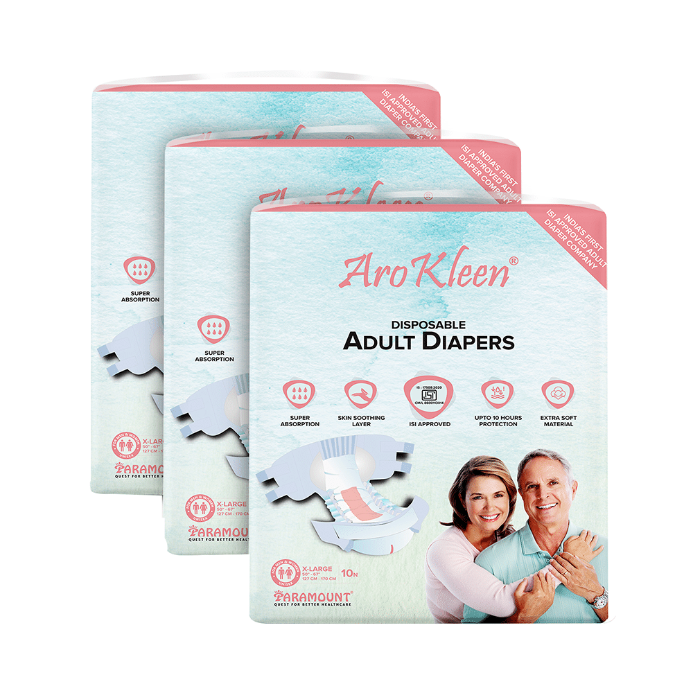 Arokleen Disposable Adult Diaper (10 Each) XL - Image 1