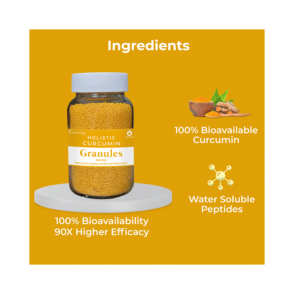 Zeroharm Sciences Holistic Curcumin Granules NCM 100 - Image 4