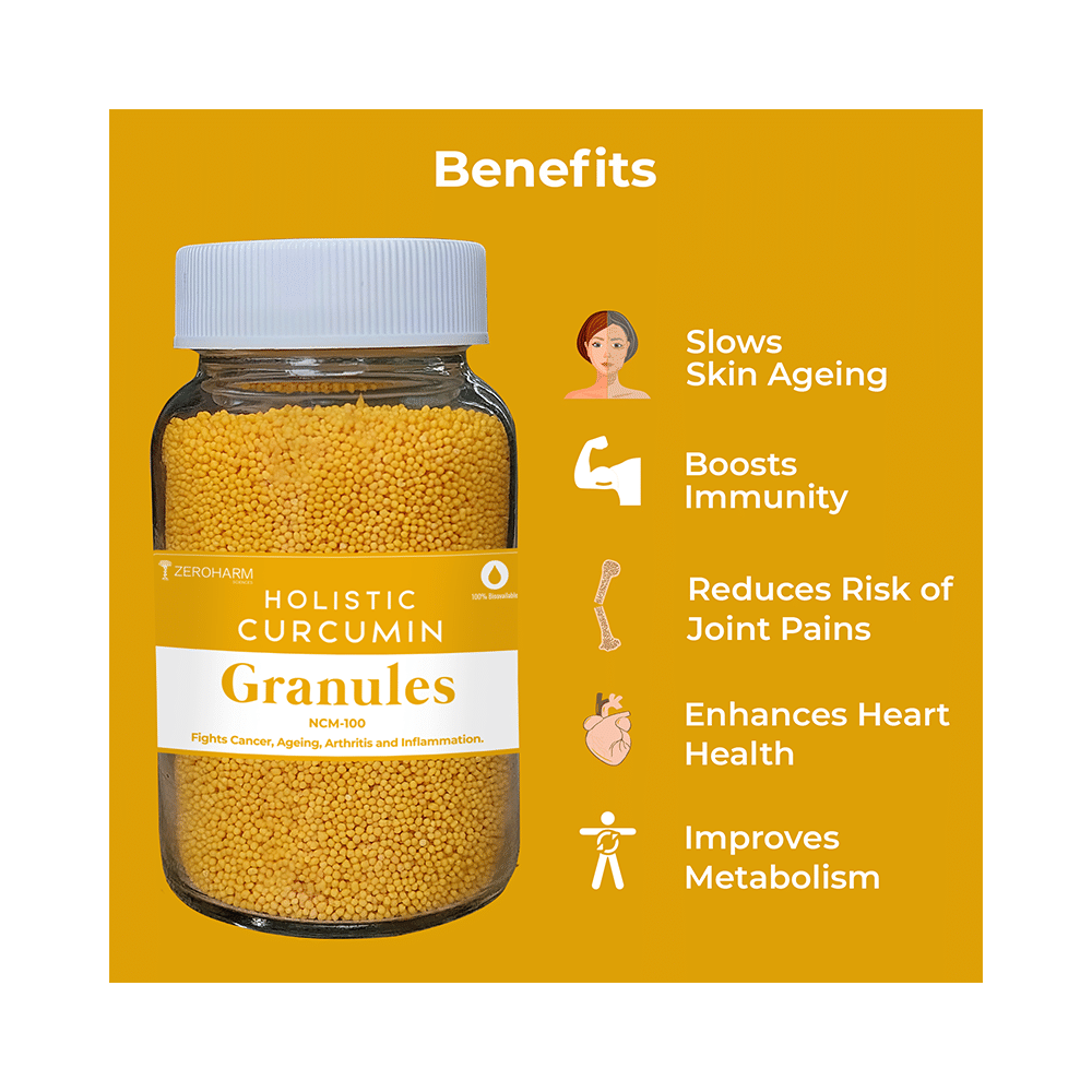 Zeroharm Sciences Holistic Curcumin Granules NCM 100 - Image 3