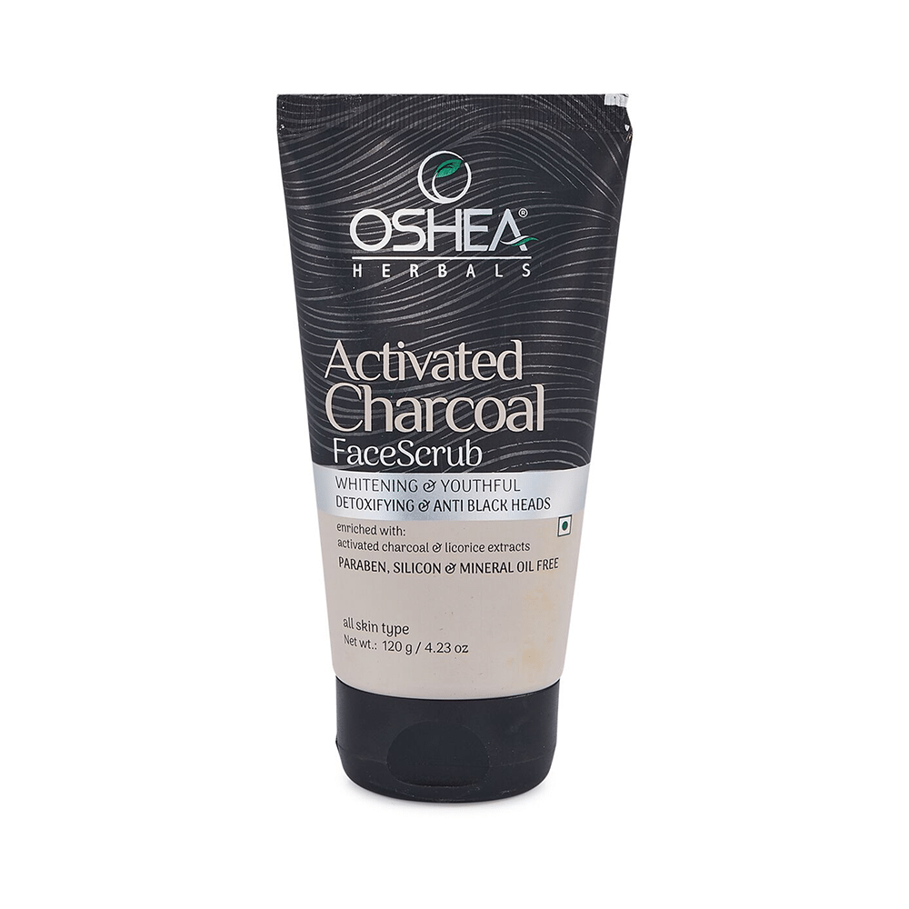 Oshea Herbals Activated Charcoal Face Scrub - Image 1