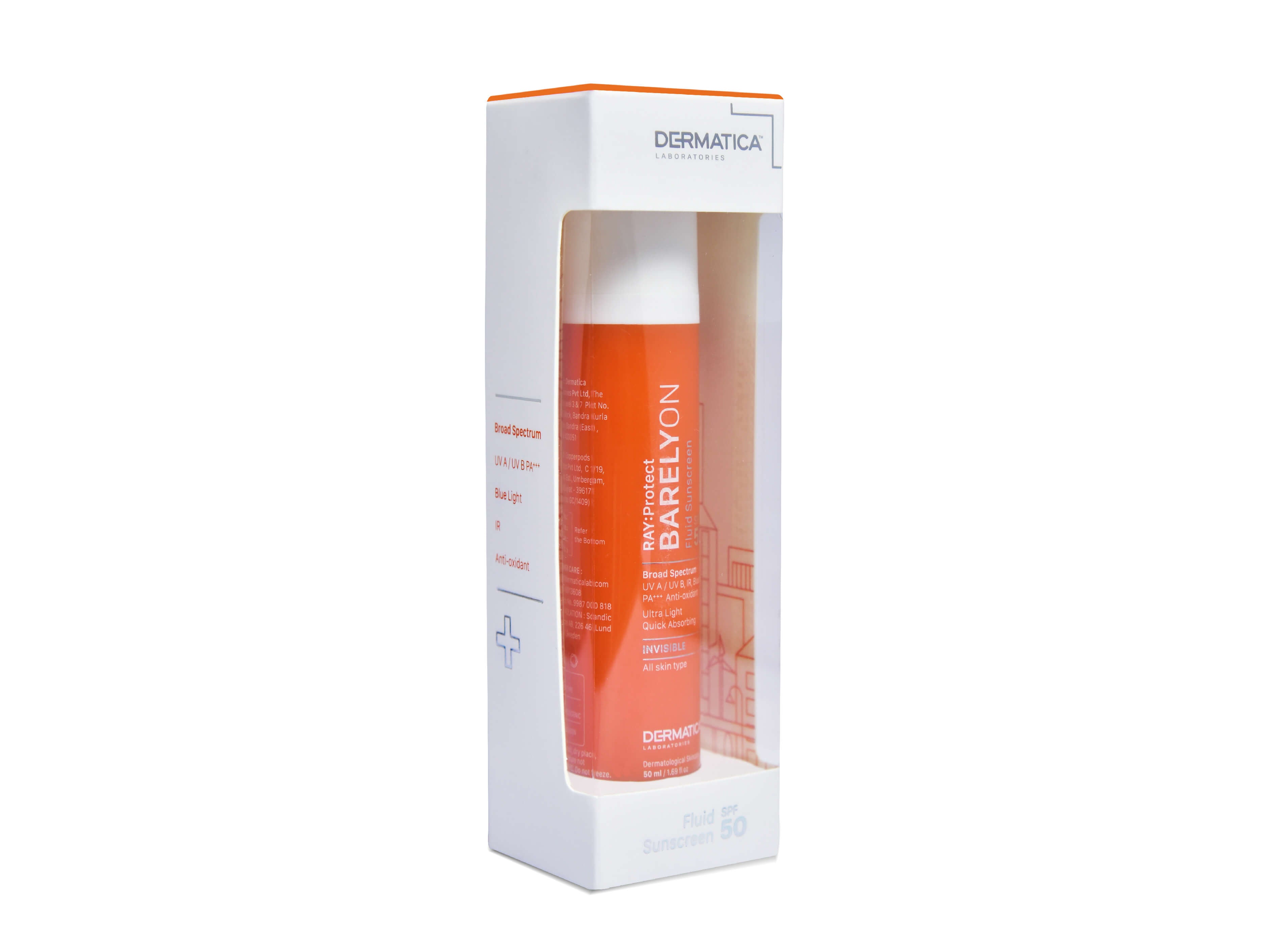 Barelyon Fluid Sunscreen SPF 50 - Image 1