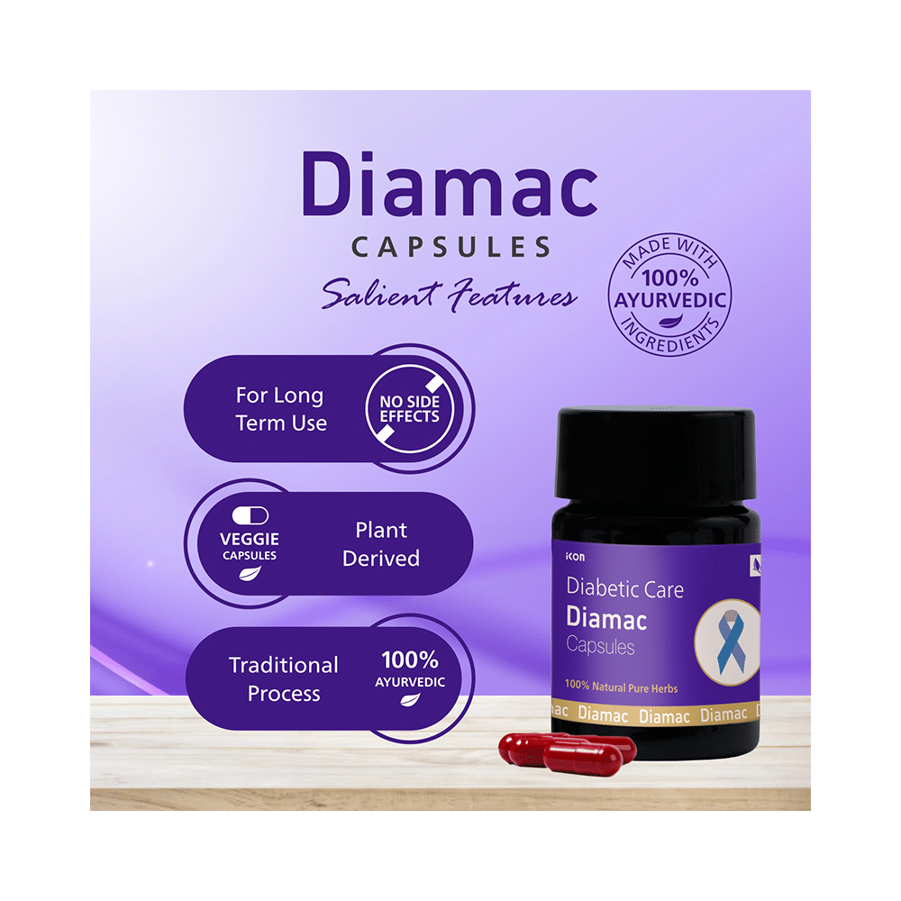 Diamac Diabetes Care Capsule (10 Each) - Image 7
