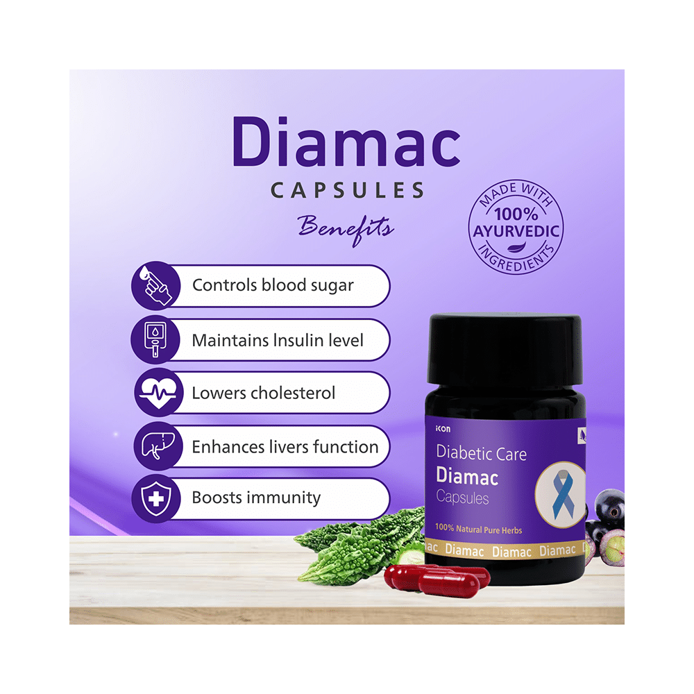 Diamac Diabetes Care Capsule (10 Each) - Image 6