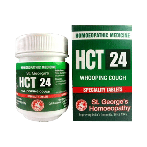 St. George’s HCT 24 Whooping Cough Tablet