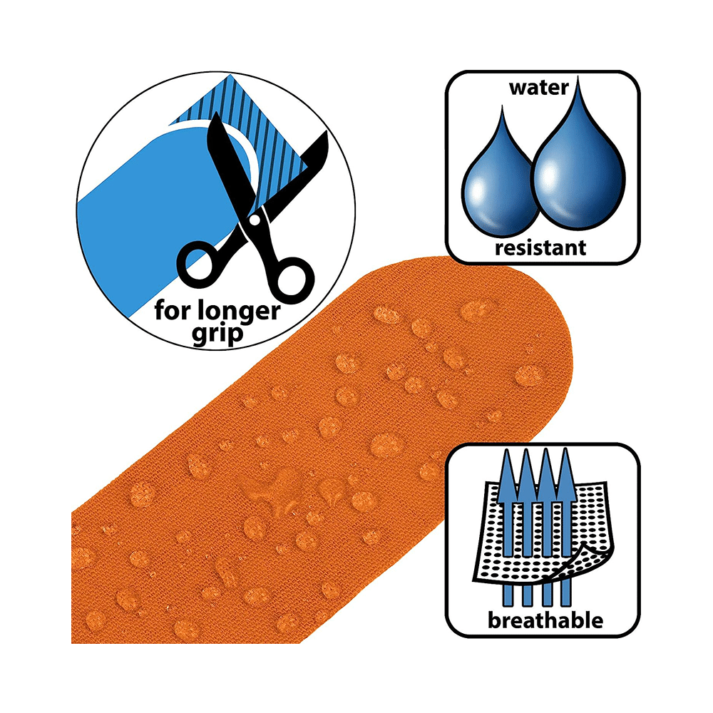 Healthtrek Kinesiology Tape for Physiotherapy  Orange - Image 7