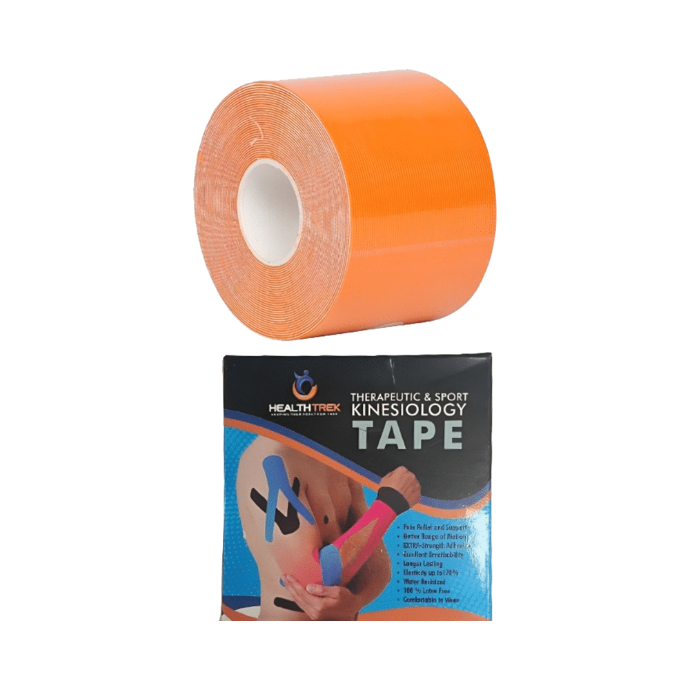 Healthtrek Kinesiology Tape for Physiotherapy  Orange - Image 2