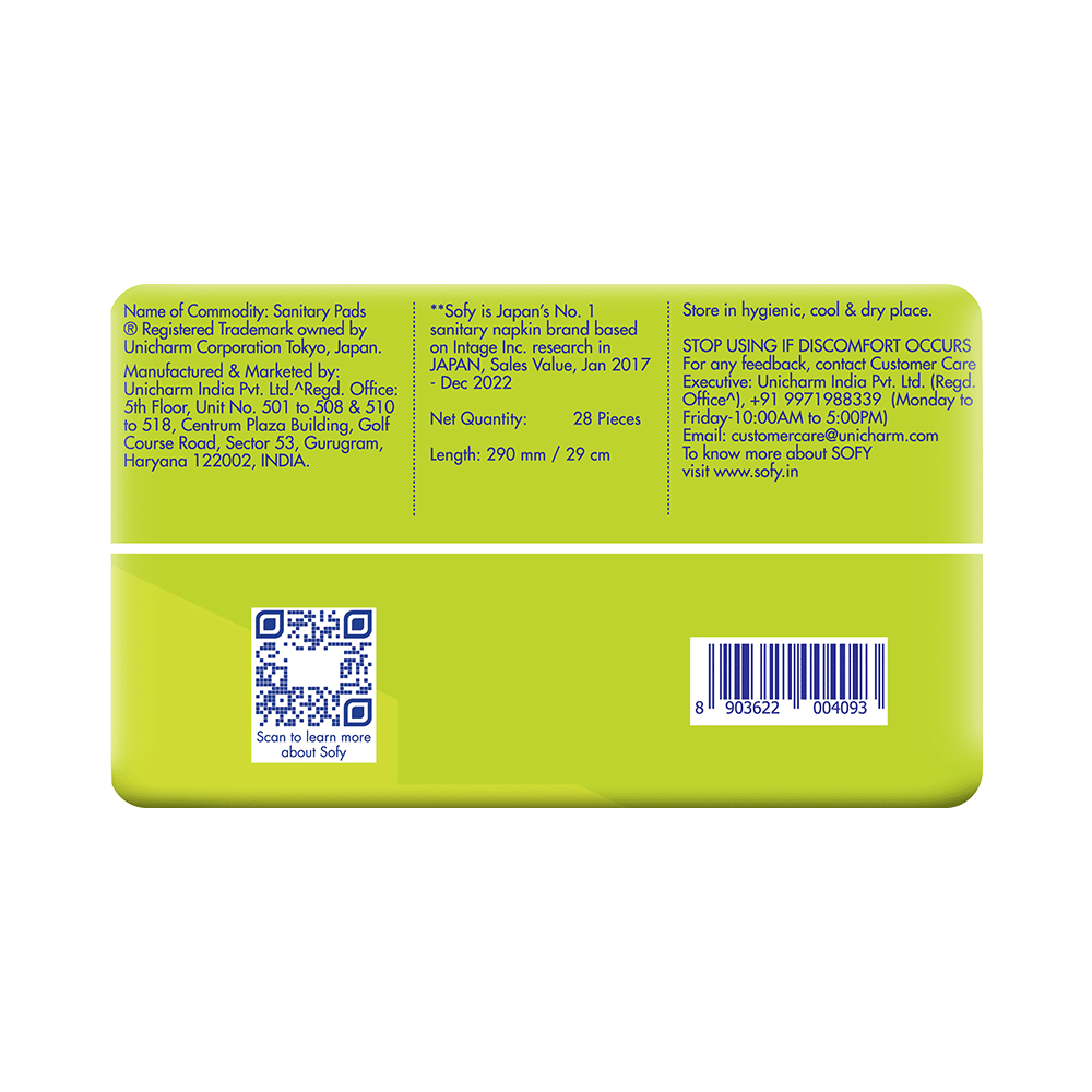 Sofy AntiBacteria 99.9% Sanitary Pads Extra Long - Image 3