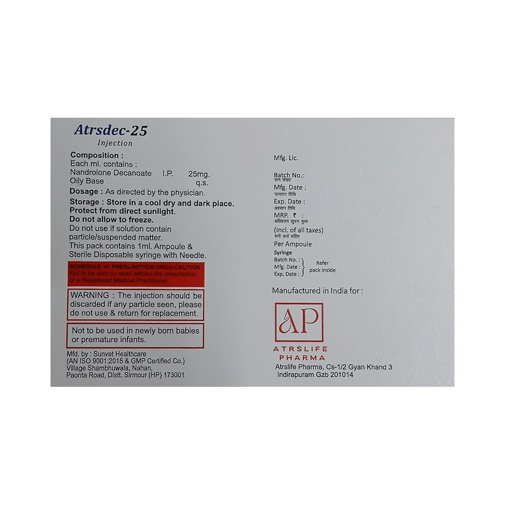 Atrsdec 25 Injection - Image 2