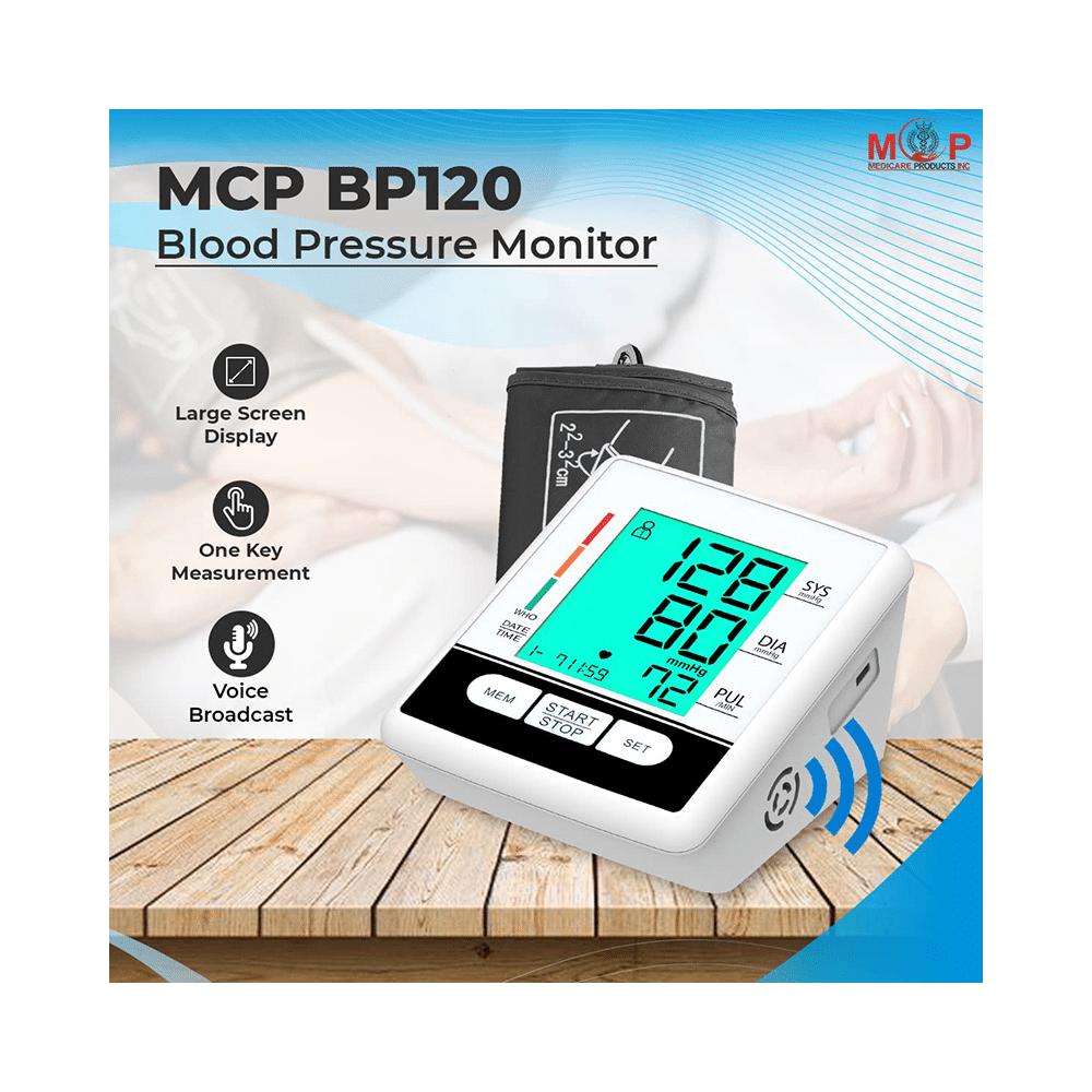 MCP YP620 Blood Pressure Monitor - Image 3